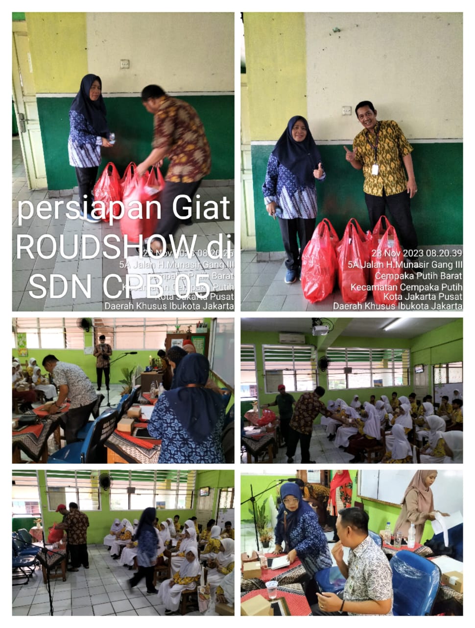 Roadshow Workshop Membaca Dan Literasi Perpustakaan SDN Cempaka Putih Barat 05